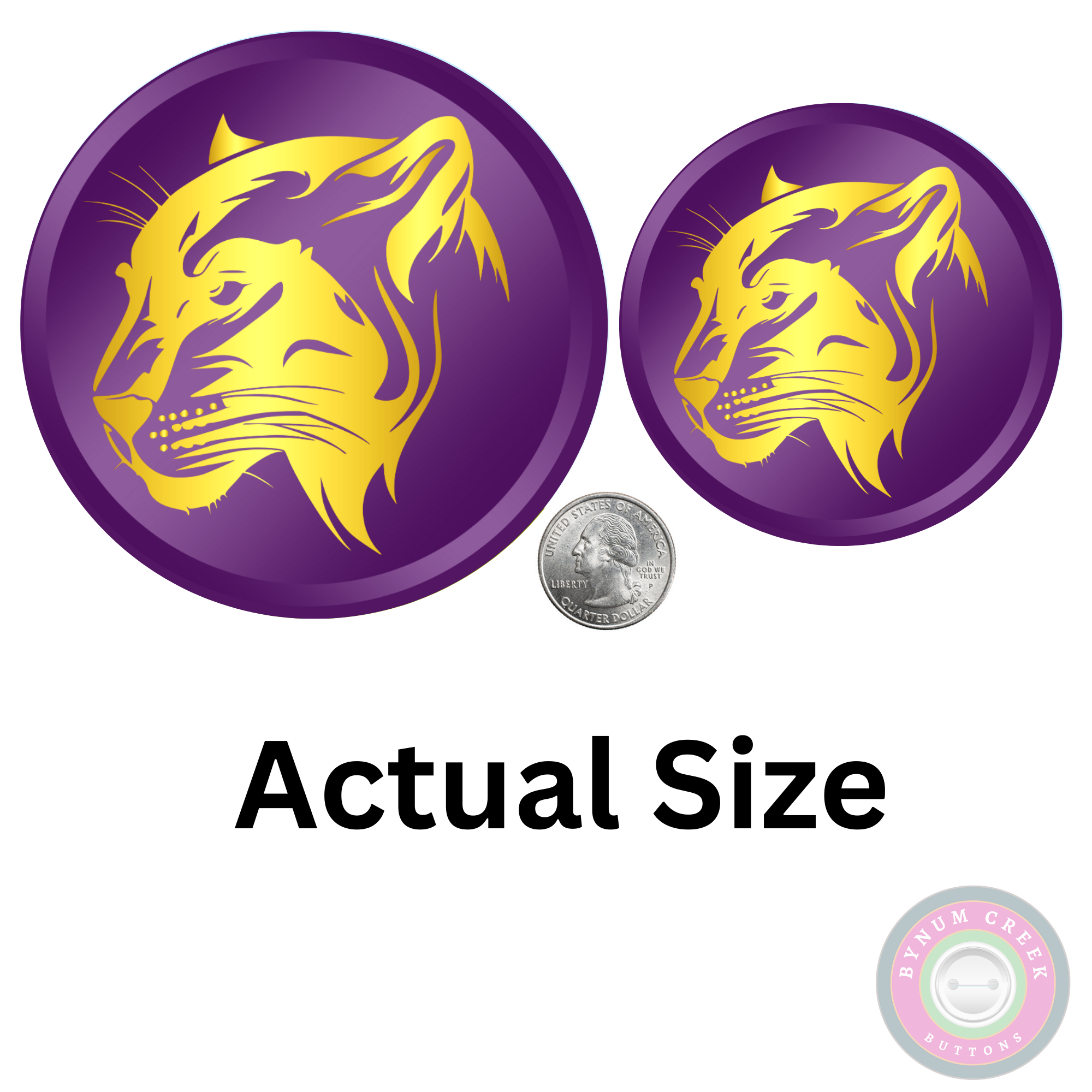 Gold Panther Purple